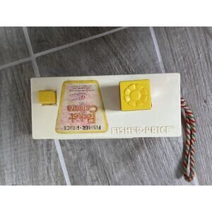 Fisher Price Toy Pocket Camera Vintage 1974 A Trip To The Zoo
